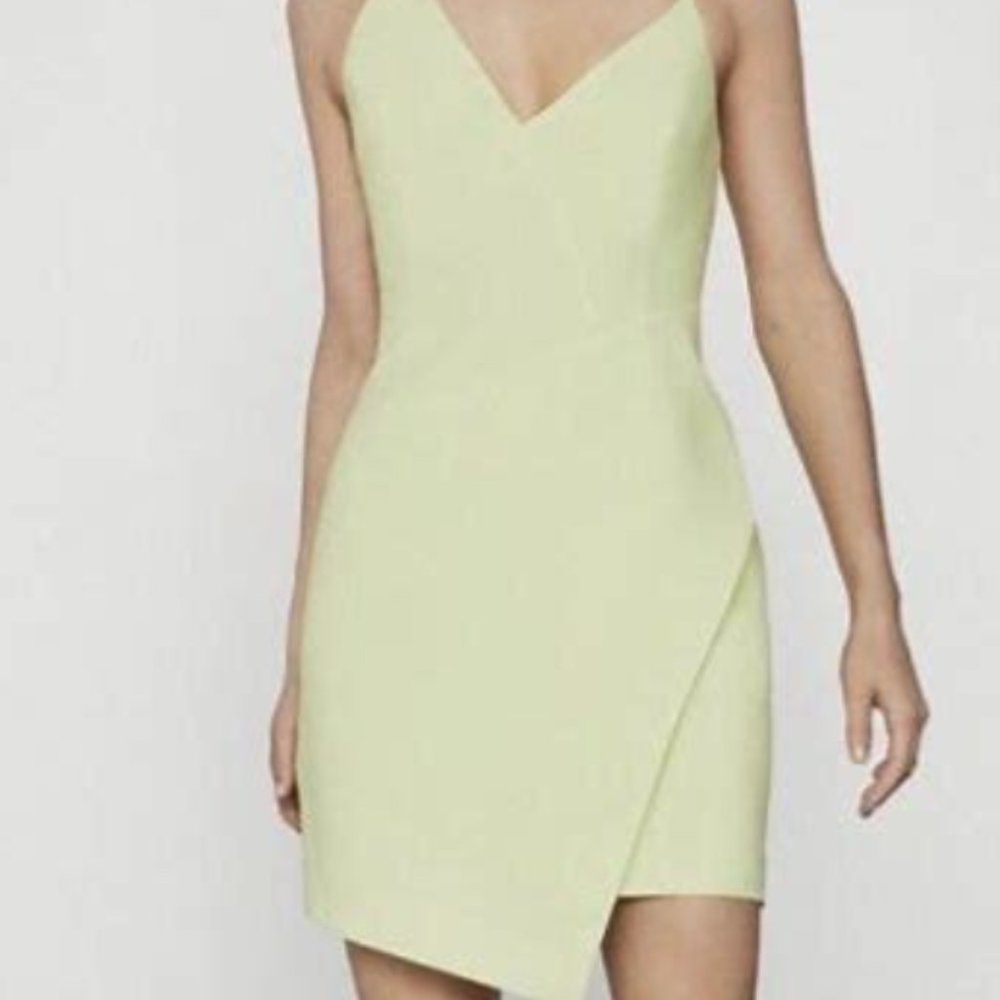 BCBG MAXAZRIA—Size 6 Lime Sleeveless Dress